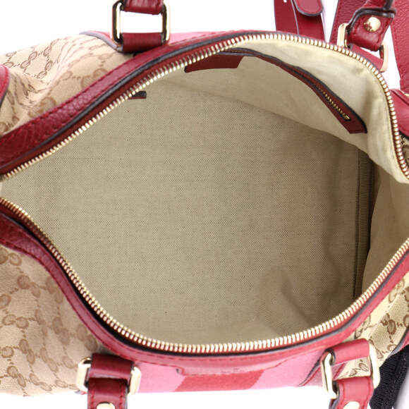 Gucci Vintage Web Boston Bag Gg Canvas #229427G12B - Picture 5 of 9